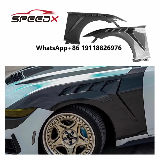 Carbon GTD Fender for Ford Mustang 2024 Body Kit Carbon Fiber GTD Style Side Fender
Carbon GTD Fender for Ford Mustang 2024 Body Kit Carbon Fiber GTD Style Side Fender