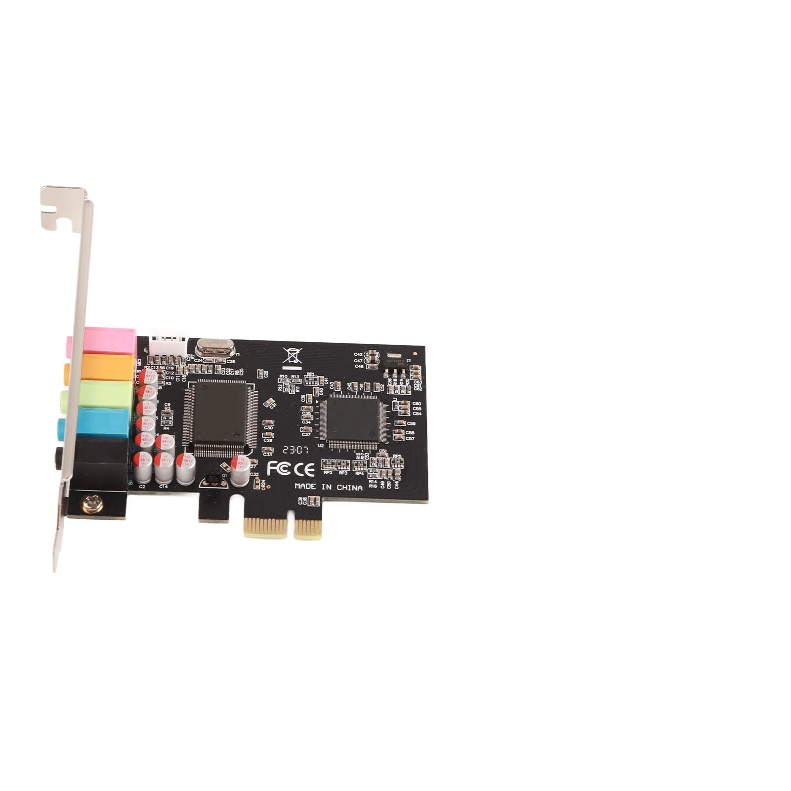 Sound Card 6 Channels Stereo Desktop Audio Signal Conversion Hardware with Driver CD
Sound Card 6 Channels Stereo Desktop Audio Signal Conversion Hardware with Driver CD