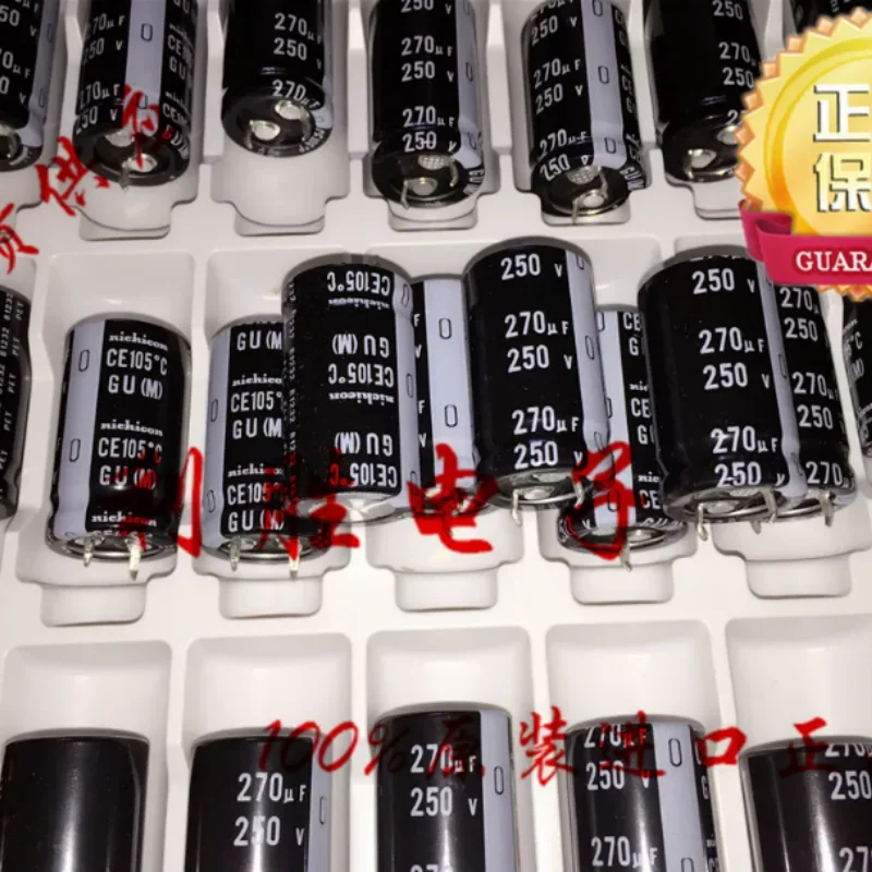 10PCS-100PCS 270UF 250V Japanese Nichicon electrolytic capacitor 250V270UF 20 * 35 GU replaces 220UF
10PCS-100PCS 270UF 250V Japanese Nichicon electrolytic capacitor 250V270UF 20 * 35 GU replaces 220UF