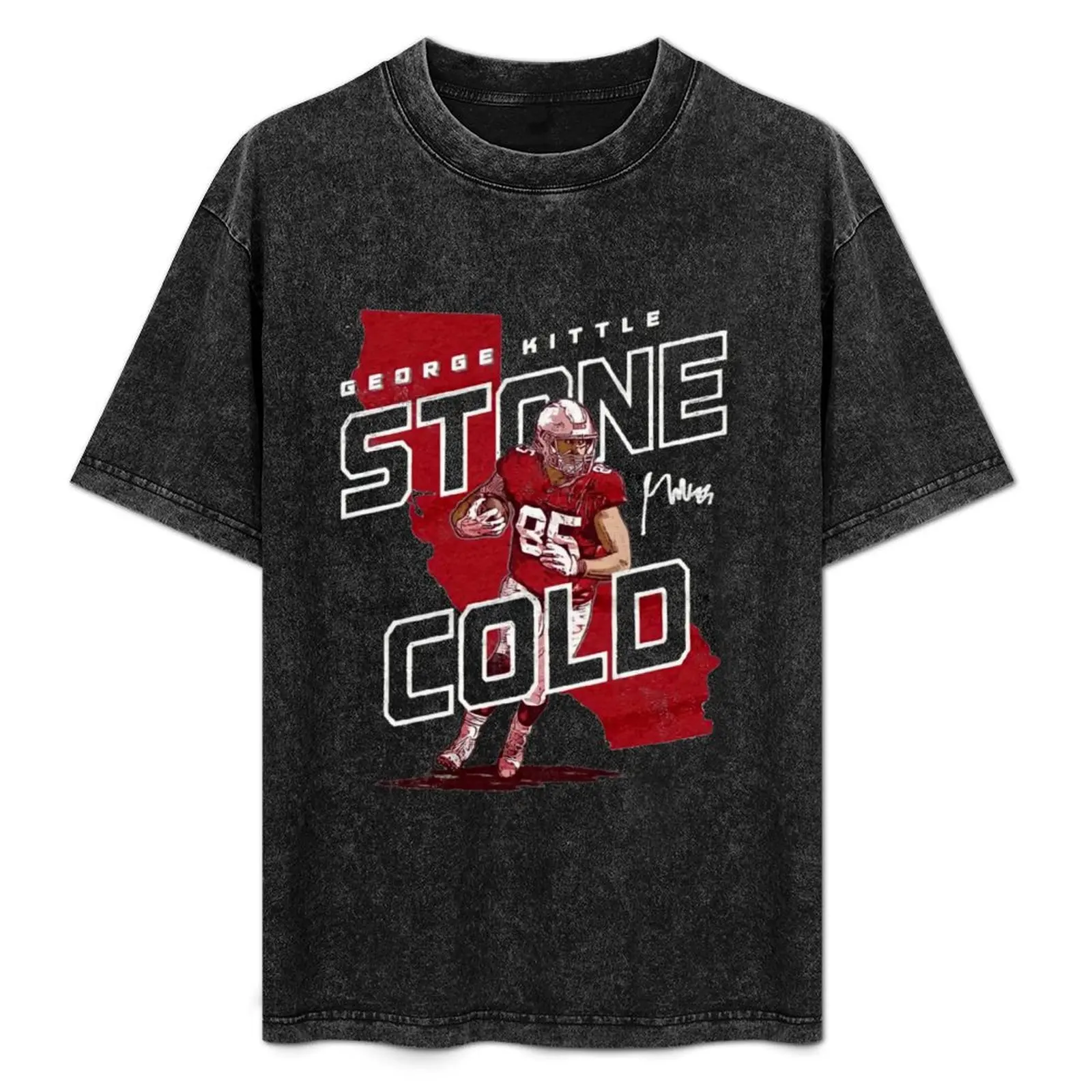 George Kittle stone cold T-Shirt Casual Fashion Short Sleeve Cotton T-Shirt
George Kittle stone cold T-Shirt Casual Fashion Short Sleeve Cotton T-Shirt