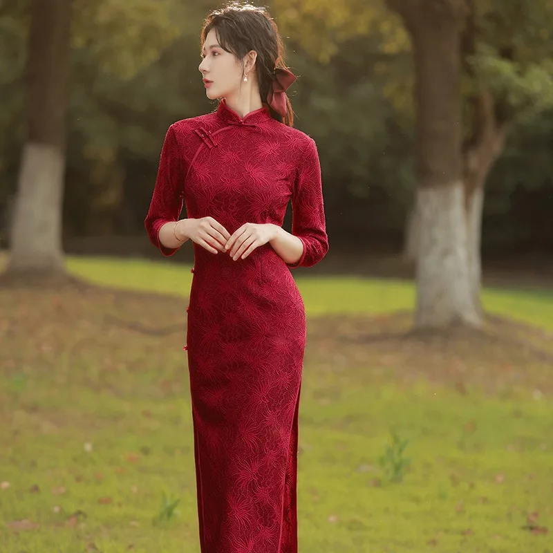 Young Girl's Modified Qipao Dr Summer Wedding Ceremony Daily Wear Seven-Sve Other Material 00% New Sle 2023
Young Girl's Modified Qipao Dr Summer Wedding Ceremony Daily Wear Seven-Sve Other Material 00% New Sle 2023