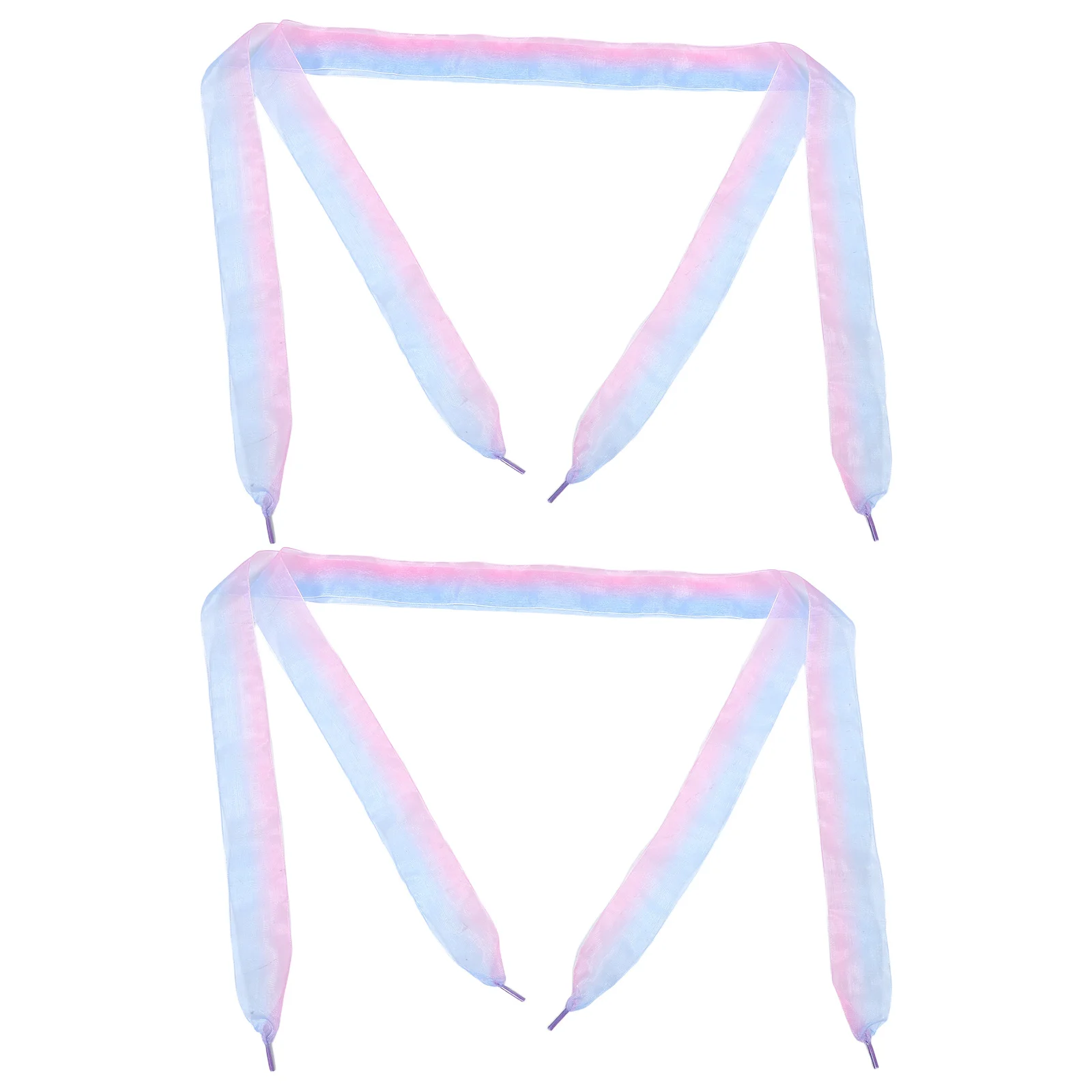 4pcs Gradient Shoe Laces 1.53" Wide Organza Ribbon Laces For Women Flat Tie Dye Sneaker Shoelaces Multicolor Athletic Running
4pcs Gradient Shoe Laces 1.53" Wide Organza Ribbon Laces For Women Flat Tie Dye Sneaker Shoelaces Multicolor Athletic Running