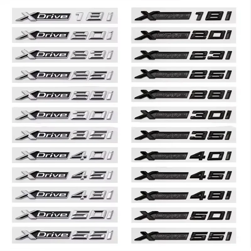 3D ABS Car Rear Trunk Sticker XDrive 18i 20i 23i 25i 28i 30i 35i 40i 45i 48i 50i 55i Emblem Badge For BMW X3 X4 X5 X6 X7 F20 F21
3D ABS Car Rear Trunk Sticker XDrive 18i 20i 23i 25i 28i 30i 35i 40i 45i 48i 50i 55i Emblem Badge For BMW X3 X4 X5 X6 X7 F20 F21