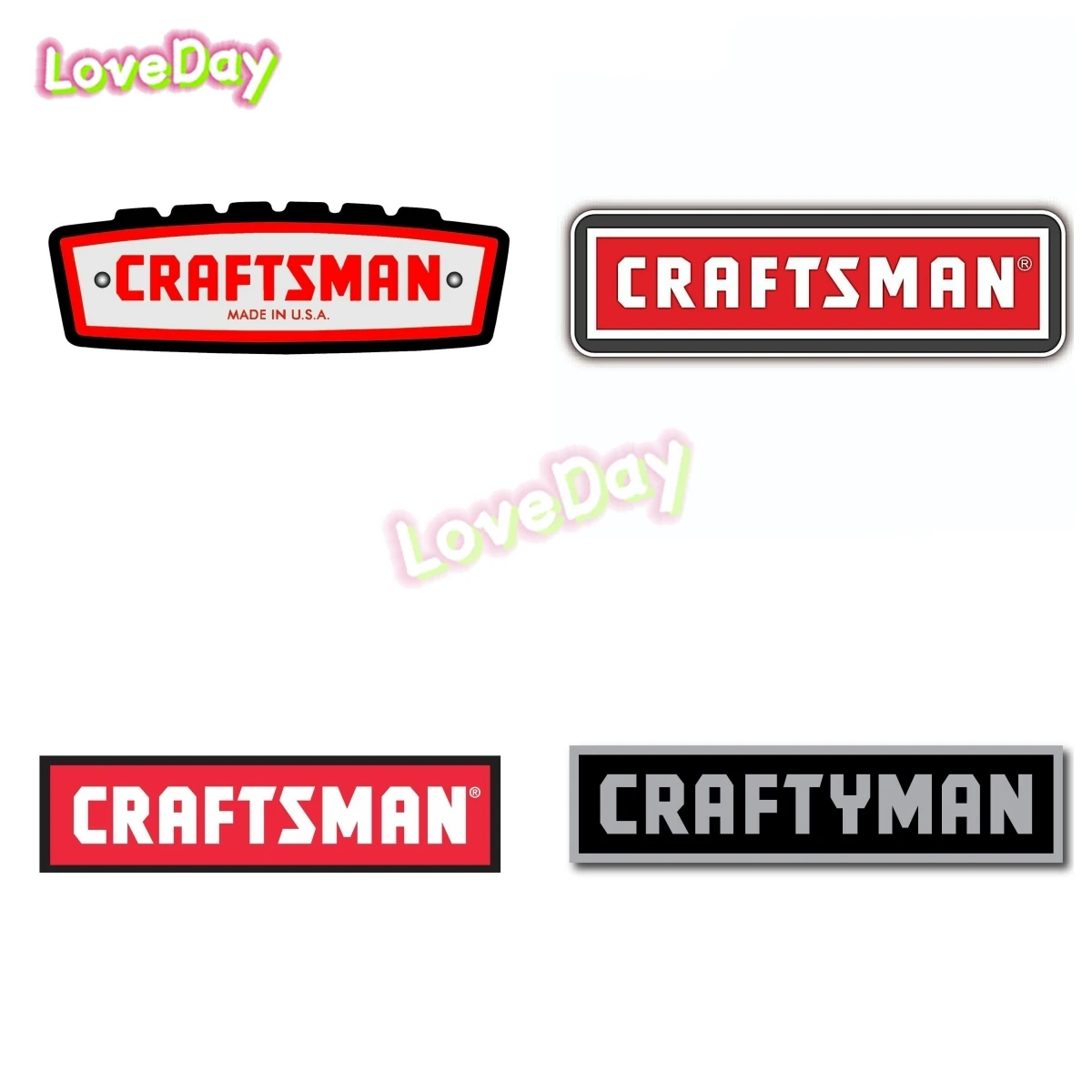 Craftsman Logo Sticker Decals Auto Bumper Toolsbox Sticker Vinyl American Made Vehlcle Teuck Window Car Sticker
Craftsman Logo Sticker Decals Auto Bumper Toolsbox Sticker Vinyl American Made Vehlcle Teuck Window Car Sticker