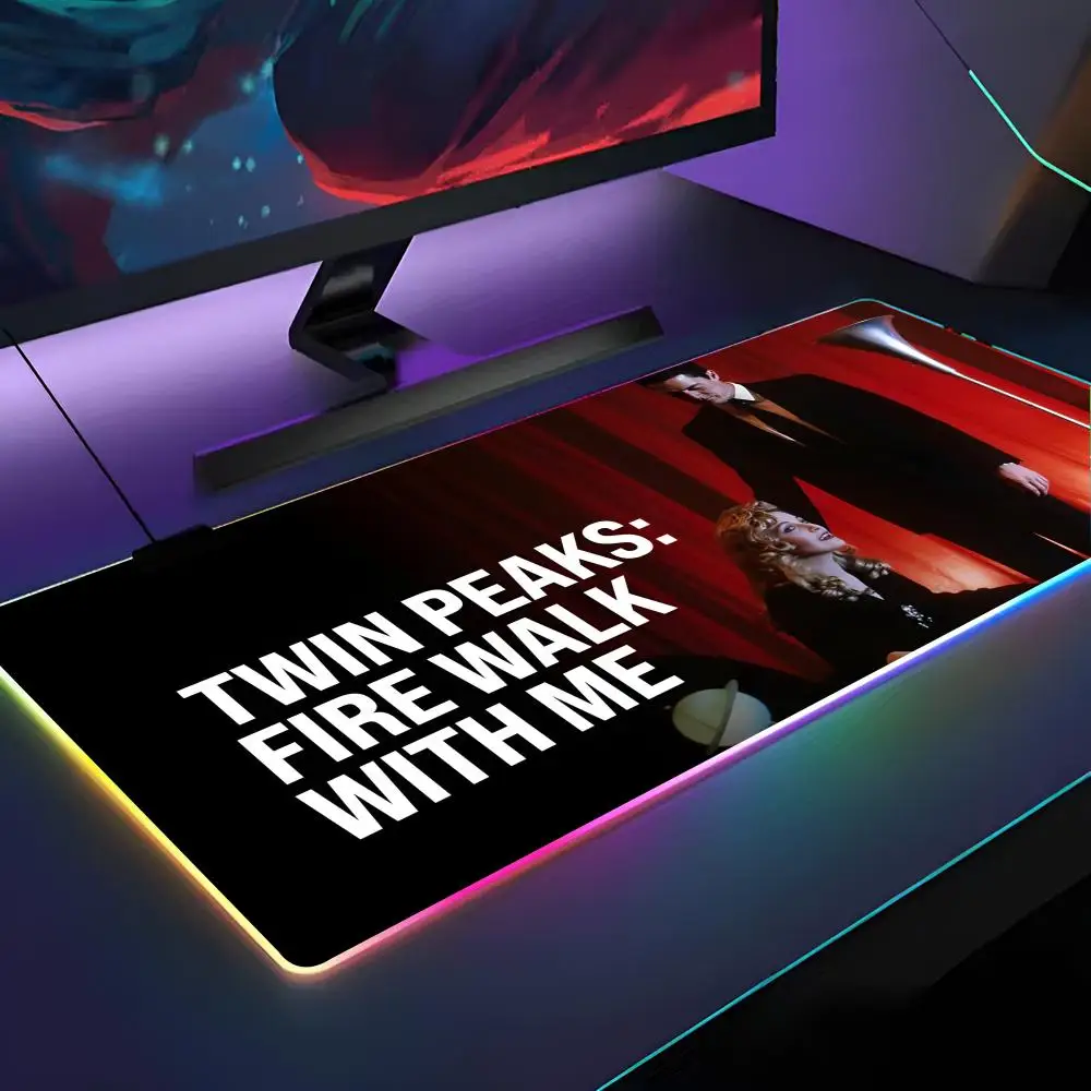 T-TWIN-PEAKS Mouse Pad RGB Backlit Mouse Pad Laptop Mouse Pad Laptop Gamer Computer Desk Gaming Accessories
T-TWIN-PEAKS Mouse Pad RGB Backlit Mouse Pad Laptop Mouse Pad Laptop Gamer Computer Desk Gaming Accessories