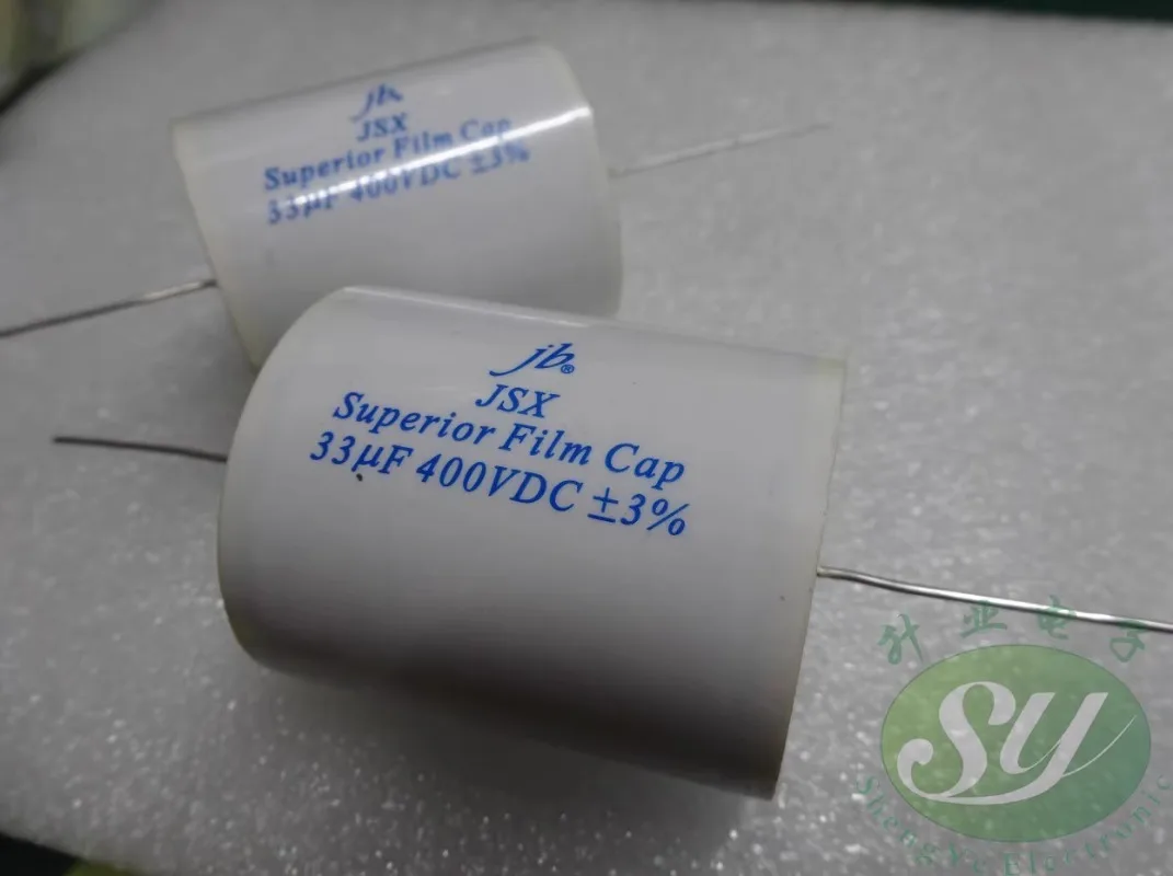 Jb JFX Superior Film Cap 33 мкФ/400 В 336 Новый осевой конденсатор делителя бесконечности
Jb JFX Superior Film Cap 33 мкФ/400 В 336 Новый осевой конденсатор делителя бесконечности