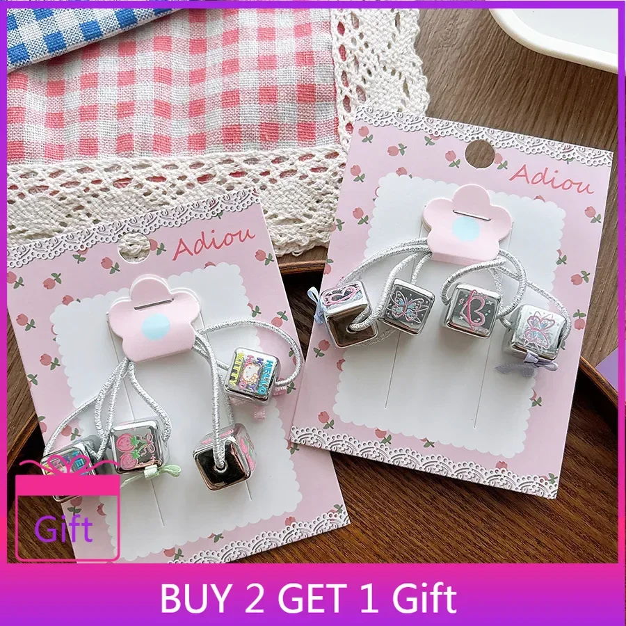 Fashion Silver Cute Hand-Painted Girl Hair Tie Kids Bow Ponytail Ring Twisted Hairband Accessory
Fashion Silver Cute Hand-Painted Girl Hair Tie Kids Bow Ponytail Ring Twisted Hairband Accessory