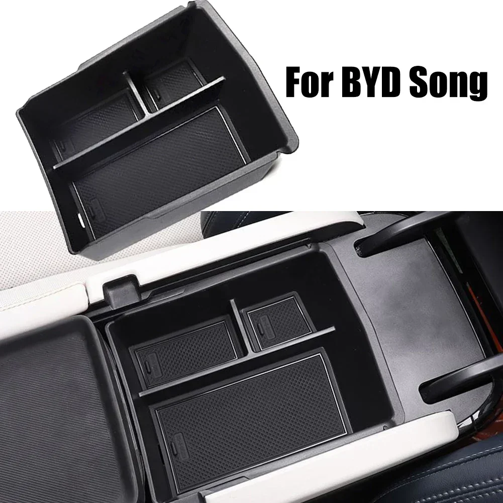 Car Armrest Storage Box For BYD SONG Plus/Dmi/Ev Console Tray Organizer Accessories ABS Black Armrest Storage Box Accessories
Car Armrest Storage Box For BYD SONG Plus/Dmi/Ev Console Tray Organizer Accessories ABS Black Armrest Storage Box Accessories