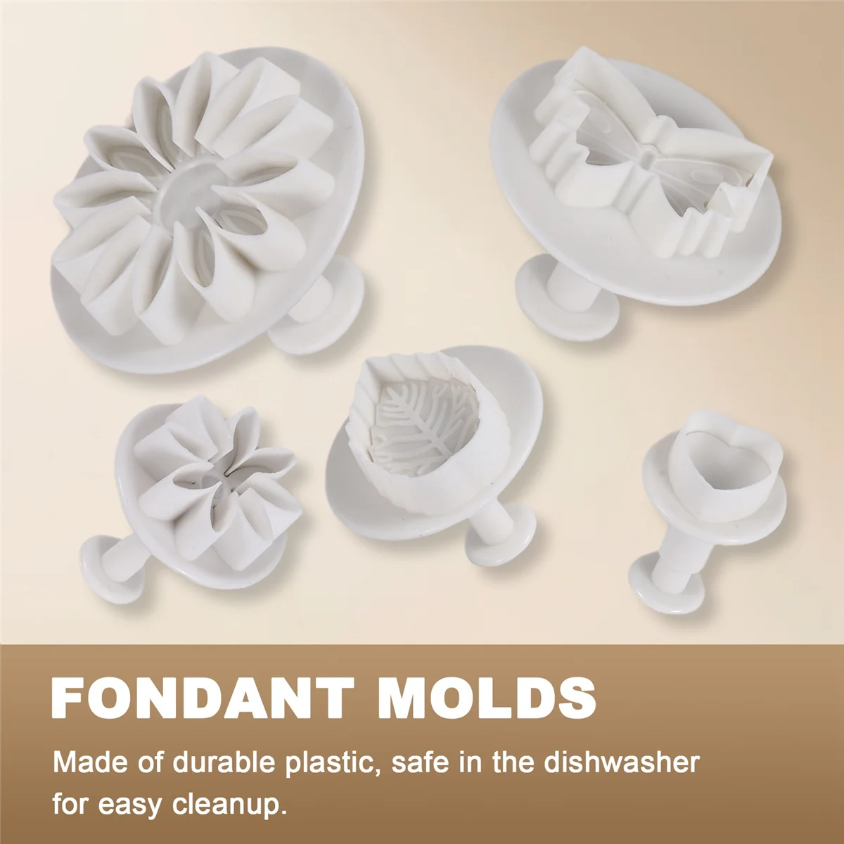 A08I 33 Piece Fondant Cake Cookie Plunger Cutter Sugar Craft Flower Leaf Butterfly Heart Shape Decorating Mold DIY Tools
A08I 33 Piece Fondant Cake Cookie Plunger Cutter Sugar Craft Flower Leaf Butterfly Heart Shape Decorating Mold DIY Tools