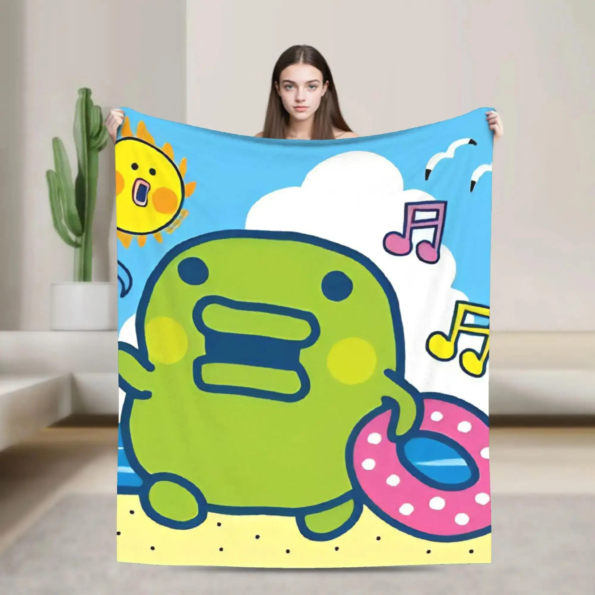 Kuchipatchis Mametchi Flannel Throw Blanket Soft Warm Picnic Couch Cover Custom DIY Bedspread for Chair Ideal Gift Idea
Kuchipatchis Mametchi Flannel Throw Blanket Soft Warm Picnic Couch Cover Custom DIY Bedspread for Chair Ideal Gift Idea