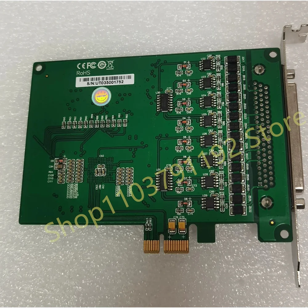 Perfect test Stable performance PCI-E to 8-port RS485/422 UT-798
Perfect test Stable performance PCI-E to 8-port RS485/422 UT-798