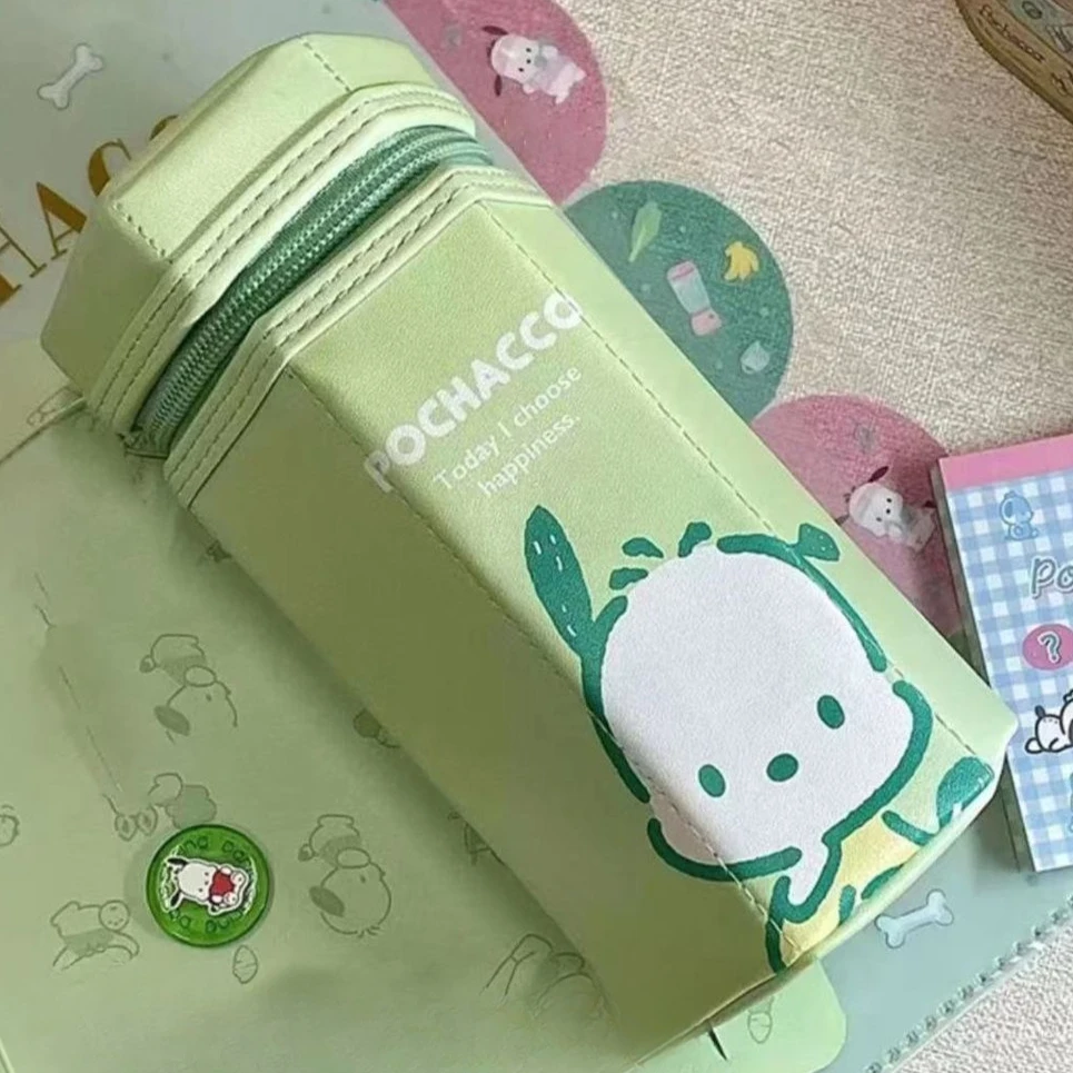 Pochacco Pencil Case Limited Edition Hexagon PU Leather Zippering Pencil Case New Strange Modeling High-capacity Storage Bag
Pochacco Pencil Case Limited Edition Hexagon PU Leather Zippering Pencil Case New Strange Modeling High-capacity Storage Bag