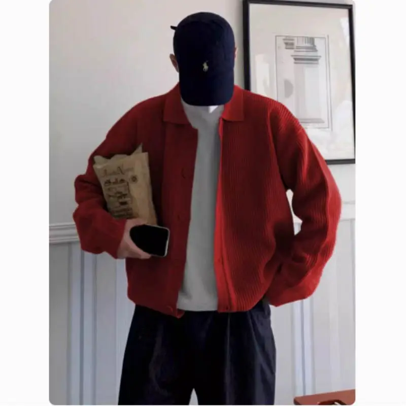 Ele Knitted Open Cardigan Men's Loose Fit Lazy Sle Long Sve Sweater Autumn Winter Casual Faion Polyester Fiber
Ele Knitted Open Cardigan Men's Loose Fit Lazy Sle Long Sve Sweater Autumn Winter Casual Faion Polyester Fiber