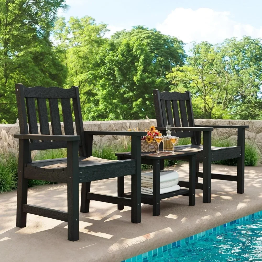 All-Weather Patio Chairs Set , Outdoor Dining Chairs with Curved Backrest, 400 lbs Support Garden Chair,
All-Weather Patio Chairs Set , Outdoor Dining Chairs with Curved Backrest, 400 lbs Support Garden Chair,