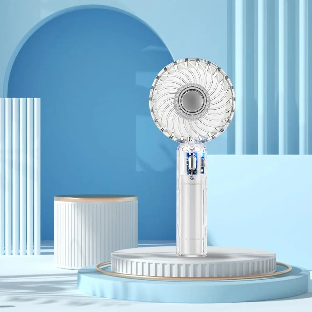 Прозрачный модный ручной вентилятор, компактный портативный вентилятор с 3-скоростной регулировкой, мини-вентилятор с USB-зарядкой, идеально подходит для кемпинга на открытом воздухе
Прозрачный модный ручной вентилятор, компактный портативный вентилятор с 3-скоростной регулировкой, мини-вентилятор с USB-зарядкой, идеально подходит для кемпинга на открытом воздухе