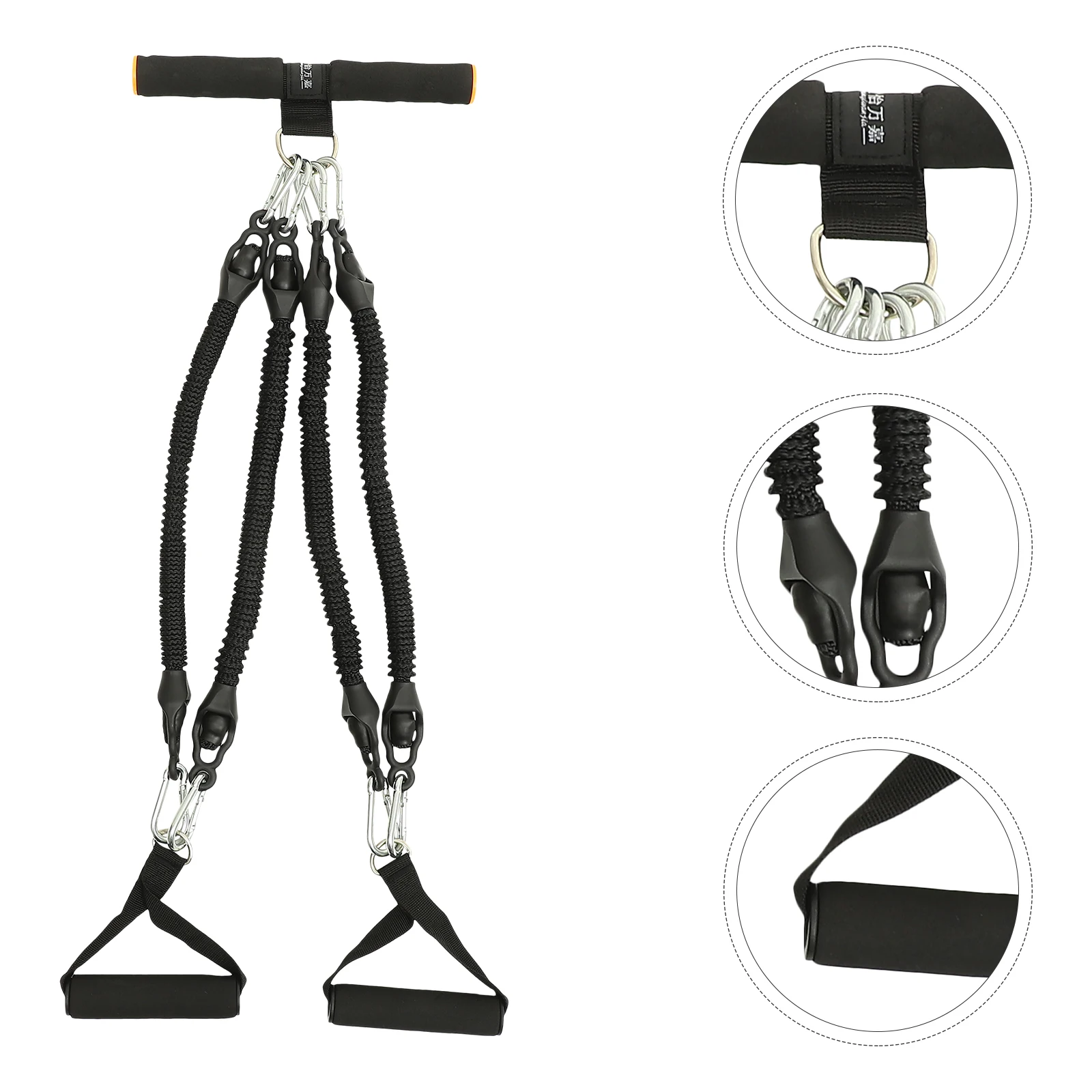 Elastic Resistance Band Abdomen Training Stretch Rope Home Fitness Equipment Bodybuilding Expander Pedal Puller For Sit Up
Elastic Resistance Band Abdomen Training Stretch Rope Home Fitness Equipment Bodybuilding Expander Pedal Puller For Sit Up