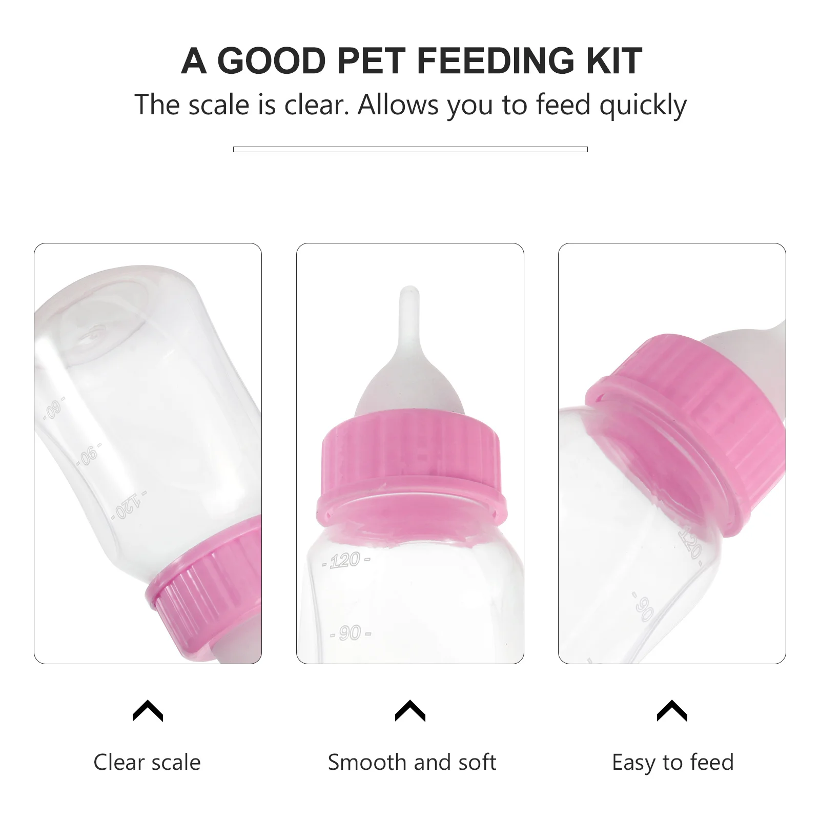 1set 1Set Cat Dog Nursing Bottle 120Ml Bite-Resistant Feeder For Puppy Kitten Newborn Animals Pet Feeding Bottles Kit
1set 1Set Cat Dog Nursing Bottle 120Ml Bite-Resistant Feeder For Puppy Kitten Newborn Animals Pet Feeding Bottles Kit