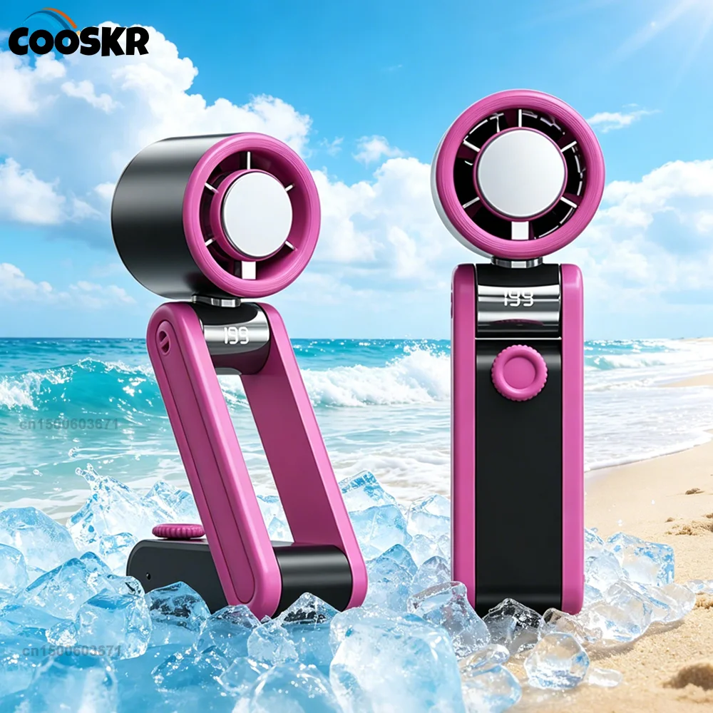 Mini Handheld Fan Portable Turbo Fan Foldable USB Rechargeable Pocket Fan 199 High Speed Powerful Hand Fan with Digital Display
Mini Handheld Fan Portable Turbo Fan Foldable USB Rechargeable Pocket Fan 199 High Speed Powerful Hand Fan with Digital Display