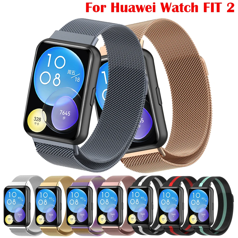 Magnetic Loop Band For Huawei Watch Fit 2 Strap Accessories stainless steel belt metal correa bracelet huawei watch fit strap
Magnetic Loop Band For Huawei Watch Fit 2 Strap Accessories stainless steel belt metal correa bracelet huawei watch fit strap