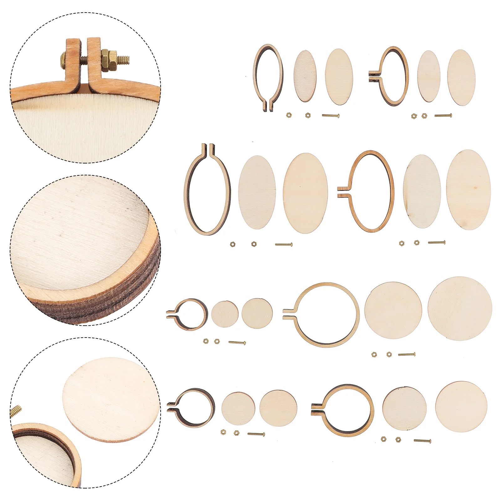 8 Sets Jewelry Making Supplies Mini Embroidered Hoop Pendant Vintage Ornaments Necklace Pendants Wooden Frames
8 Sets Jewelry Making Supplies Mini Embroidered Hoop Pendant Vintage Ornaments Necklace Pendants Wooden Frames