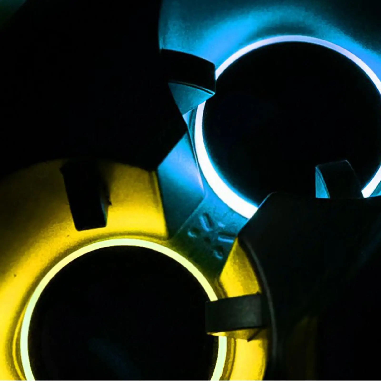 1 Pair 7-Color LED Coaster Lights, Solar/USB Charging for Bottles in Car, Atmosphere Lighting for Vehicle Dashboard & Cup Holder
1 Pair 7-Color LED Coaster Lights, Solar/USB Charging for Bottles in Car, Atmosphere Lighting for Vehicle Dashboard & Cup Holder