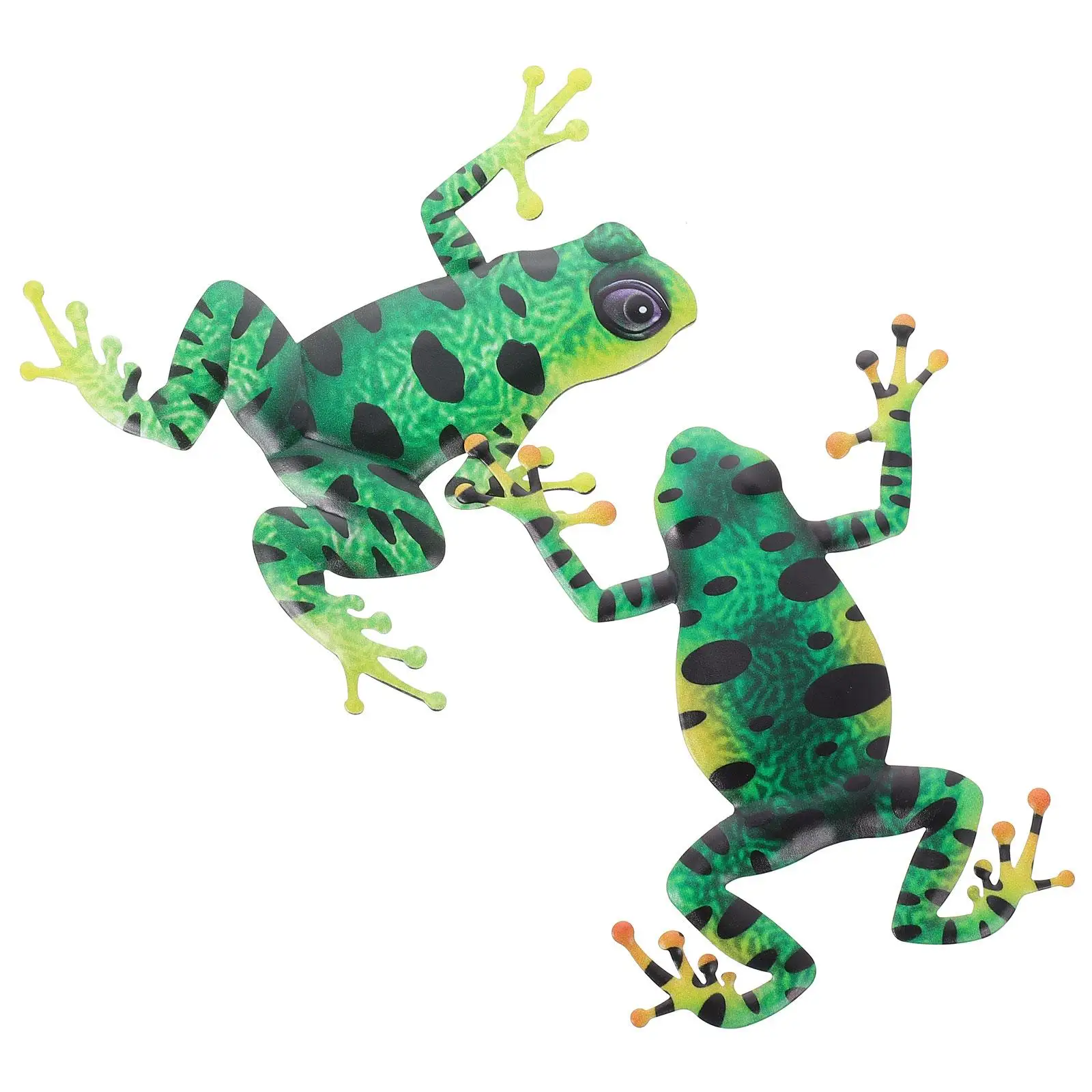 2 Pcs Wall Hanging Iron Frog Decor Craft Vivid Home Bar Restaurant nament Bright Color Lifelike
2 Pcs Wall Hanging Iron Frog Decor Craft Vivid Home Bar Restaurant nament Bright Color Lifelike