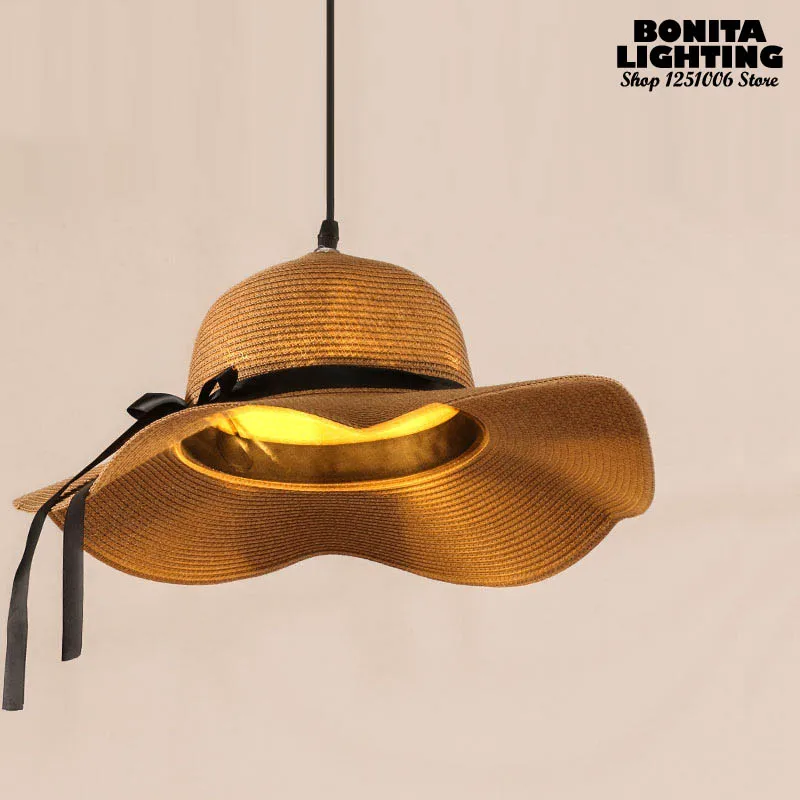 Woven Straw Hat Hanging Lights Bedroom Personalized Restaurants Homestays Beach Sun Hat Pendant Lamp Southeast Asian Creative
Woven Straw Hat Hanging Lights Bedroom Personalized Restaurants Homestays Beach Sun Hat Pendant Lamp Southeast Asian Creative