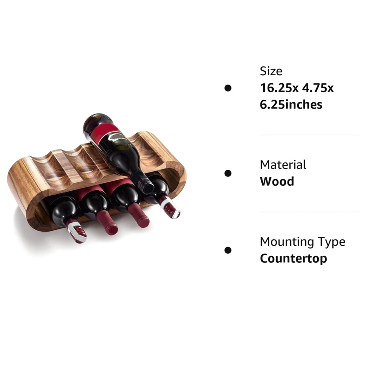 New Wine Racks Countertop Bottle Holder- 2 Tier 8 Bottle Wood Wine Storage Racks Small Wine Rack Organizer Rustic Wine Rack
New Wine Racks Countertop Bottle Holder- 2 Tier 8 Bottle Wood Wine Storage Racks Small Wine Rack Organizer Rustic Wine Rack