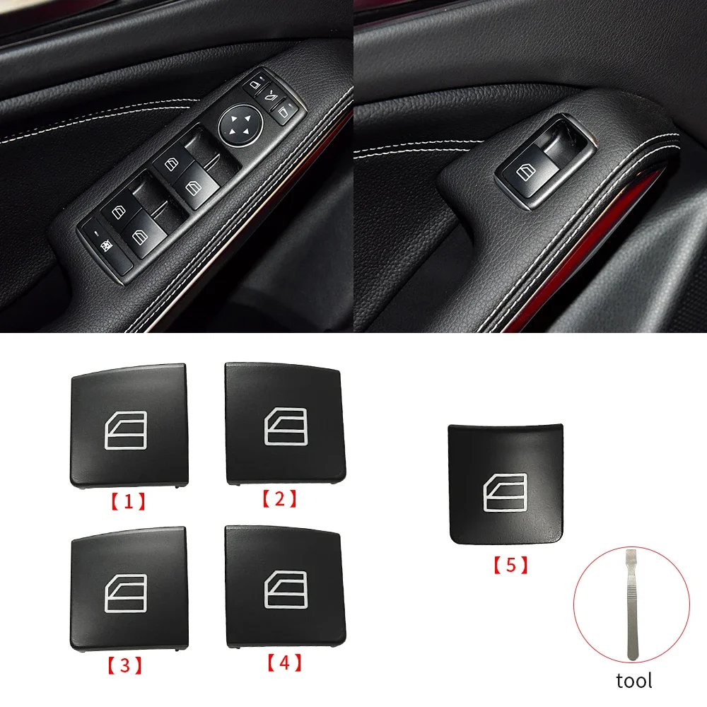For Benz A B CLA GLA Class Car Power Window Switch Button Cover Cap For Mercedes W246 W176 W117 W156 A180 B200 CLA220 GLA260
For Benz A B CLA GLA Class Car Power Window Switch Button Cover Cap For Mercedes W246 W176 W117 W156 A180 B200 CLA220 GLA260