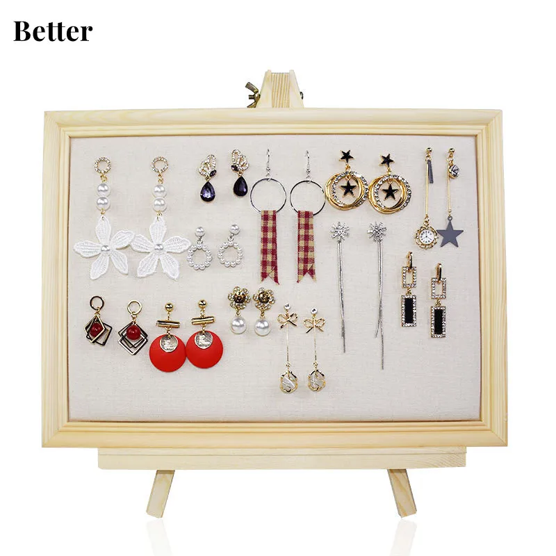 Vintage Earring Display Stand Frame, Golden Tabletop Pin Ornament Display Organizer, Jewelry Frame Linen Pad Jewelry Display
Vintage Earring Display Stand Frame, Golden Tabletop Pin Ornament Display Organizer, Jewelry Frame Linen Pad Jewelry Display