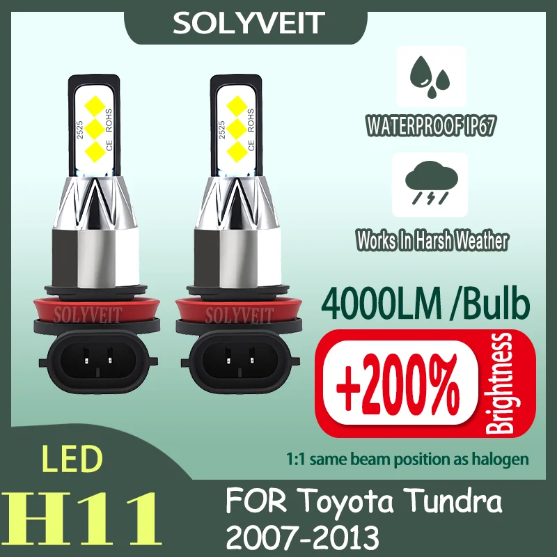 reliable Energy Efficient Water Resistant Simple Install H11 Low Beam Bulbs For Toyota Tundra 2007 2008 2009 2010 2011 2012 2013
reliable Energy Efficient Water Resistant Simple Install H11 Low Beam Bulbs For Toyota Tundra 2007 2008 2009 2010 2011 2012 2013