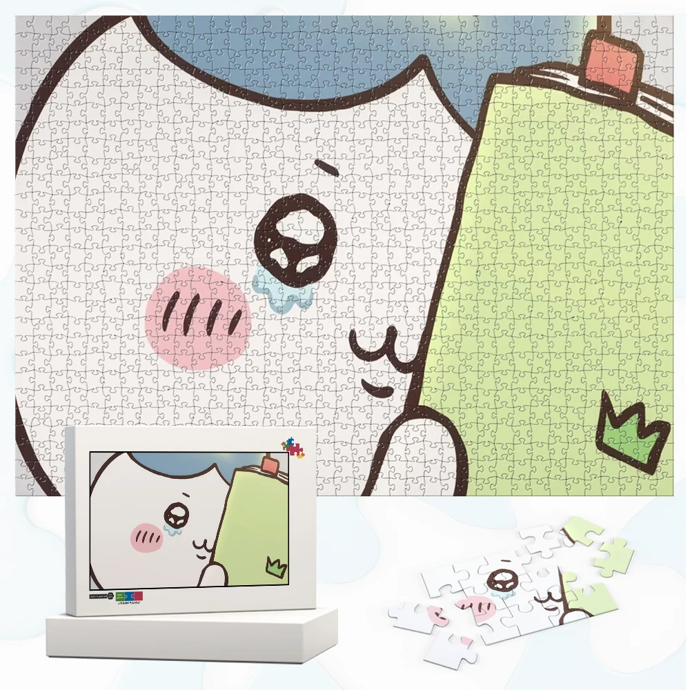 Chiikawa Miniso Jigsaw Puzzles Sanrio Cartoon Characters Unique Design DIY Large Adult Jigsaw Fun Family Game for Kids Adults
Chiikawa Miniso Jigsaw Puzzles Sanrio Cartoon Characters Unique Design DIY Large Adult Jigsaw Fun Family Game for Kids Adults