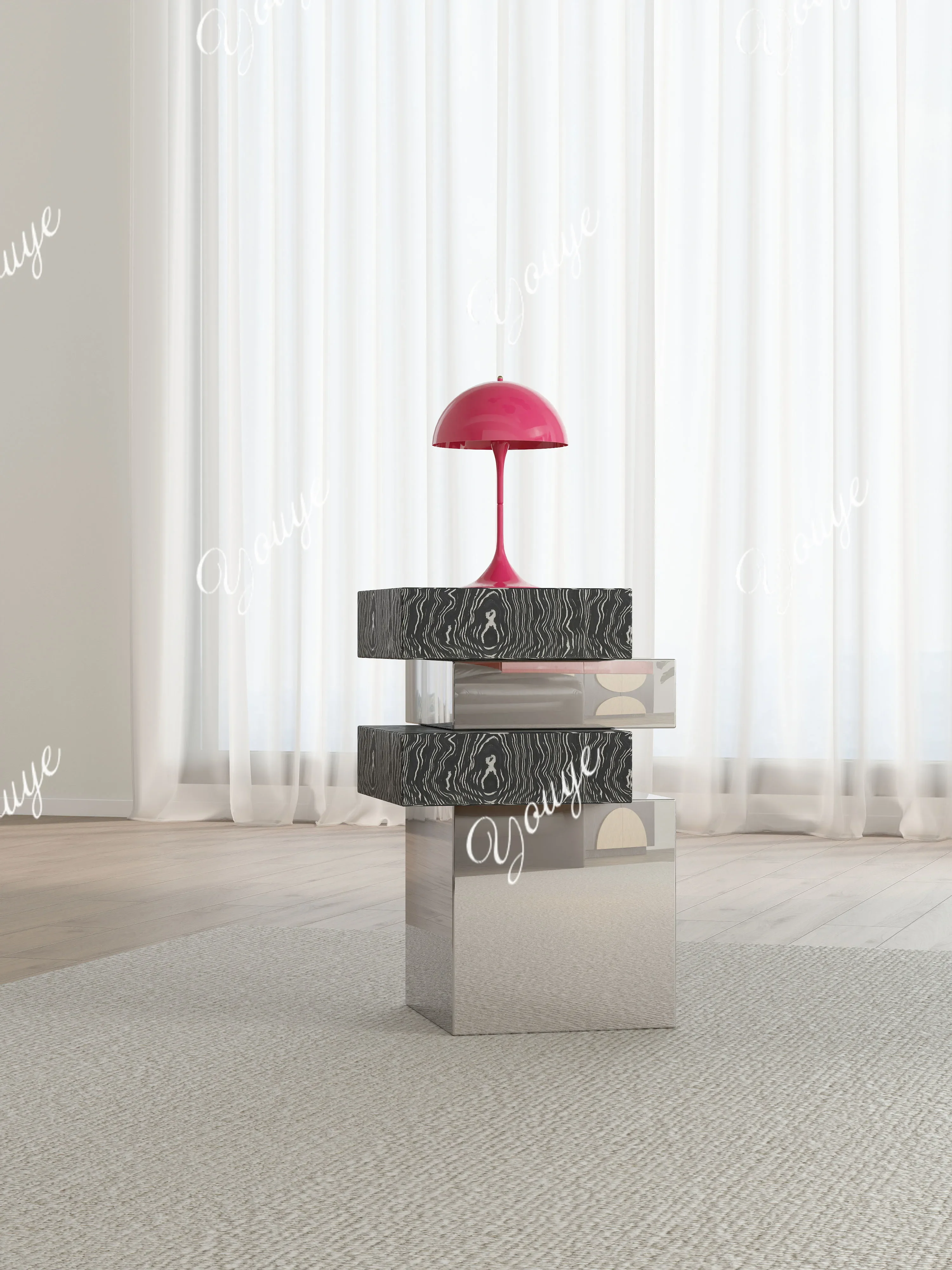 XM Light Luxury Designer Living Room Light Luxury Simple Italian Minimalist High-end Creative Mirror Stainless Steel Edge Few
XM Light Luxury Designer Living Room Light Luxury Simple Italian Minimalist High-end Creative Mirror Stainless Steel Edge Few