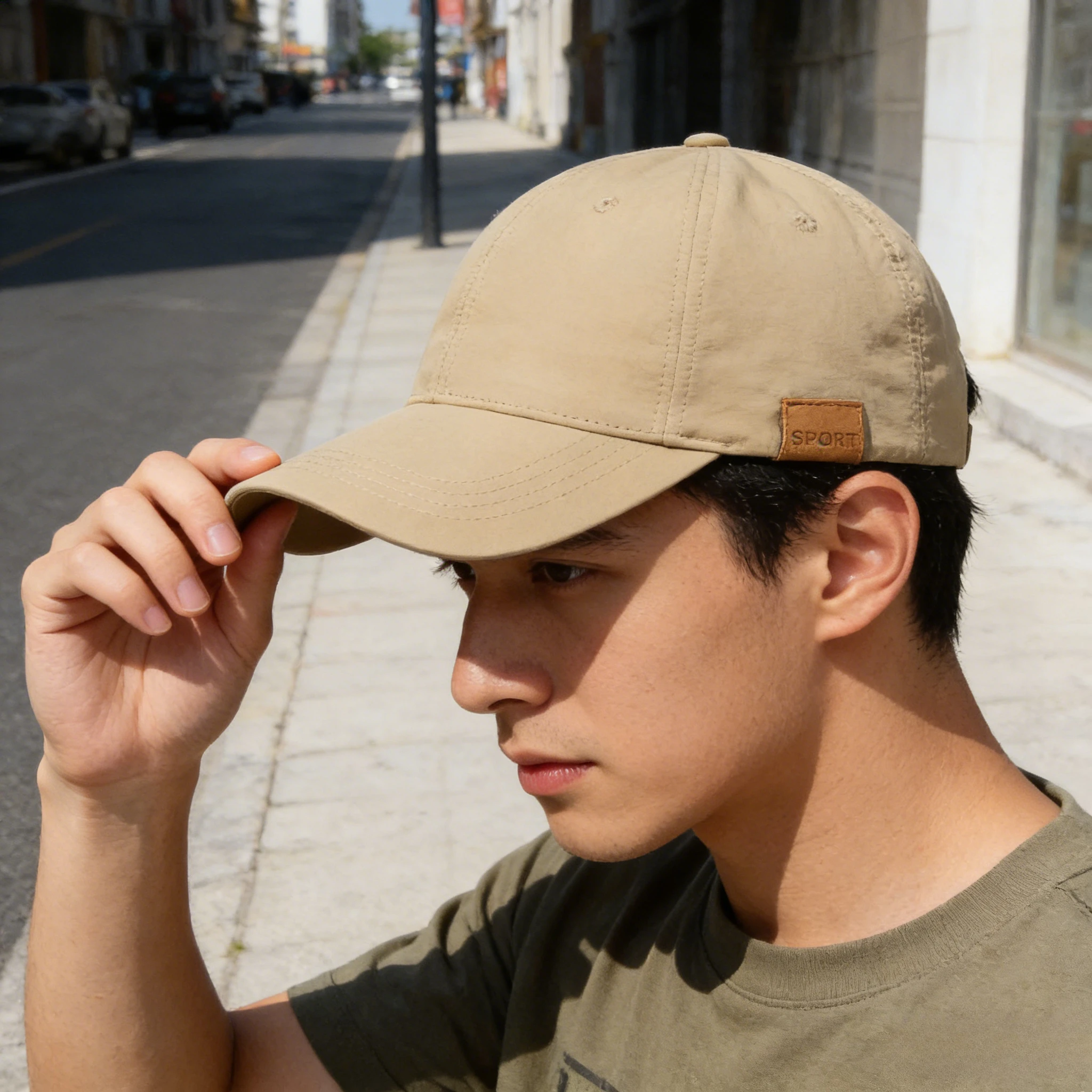 Мужская бейсболка с глубоким козырьком, однотонная, для защиты от солнца, для активного отдыха, повседневная спортивная кепка, удобная посадка
Мужская бейсболка с глубоким козырьком, однотонная, для защиты от солнца, для активного отдыха, повседневная спортивная кепка, удобная посадка