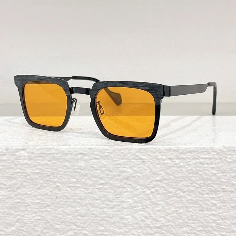 High Quality Vintage Alloy Acetate Square Sunglasses For Men Women Japanese Handmade Designer Brand Fashion Eyeglasse UV400
High Quality Vintage Alloy Acetate Square Sunglasses For Men Women Japanese Handmade Designer Brand Fashion Eyeglasse UV400