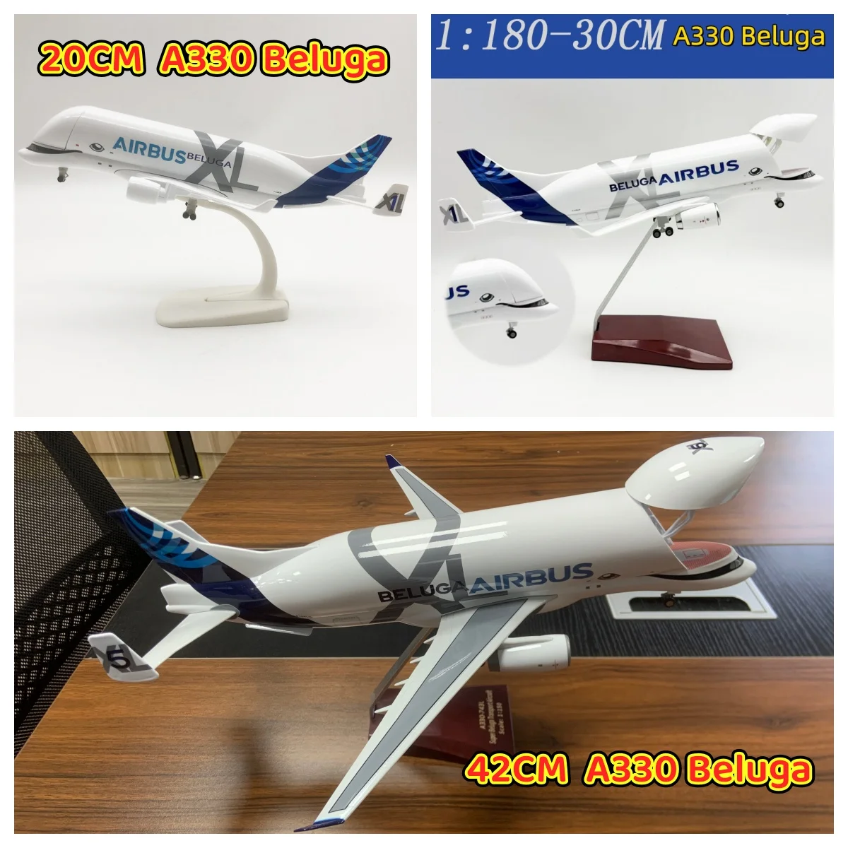 Модель самолета A330 Beluga Airways, масштаб 20/30/42 см, из сплава/смолы, литая, игрушка для детей, коллекционная модель самолета, подарок
Модель самолета A330 Beluga Airways, масштаб 20/30/42 см, из сплава/смолы, литая, игрушка для детей, коллекционная модель самолета, подарок