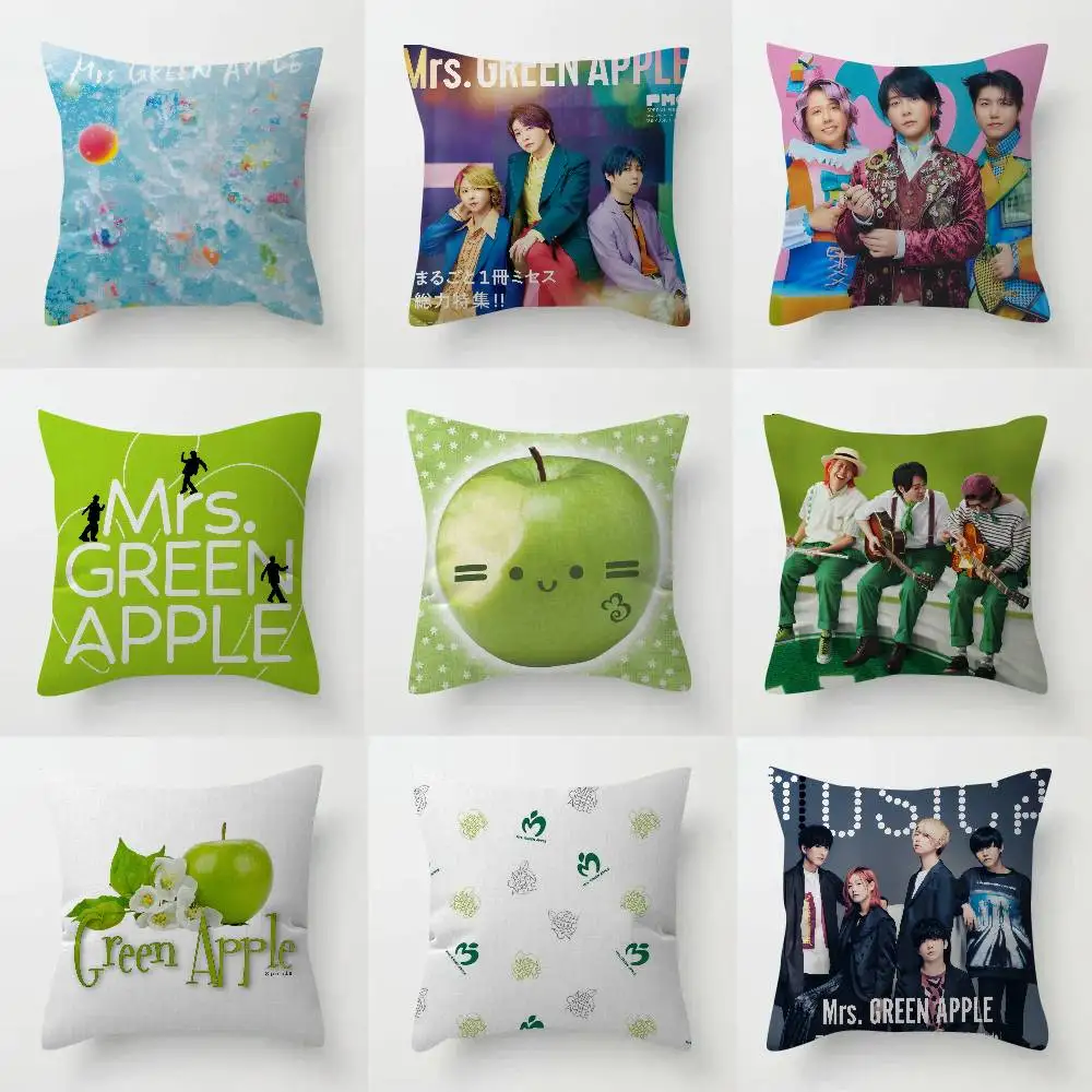Band M-mrs green appleS Pillow Gift Home Office Decoration Bedroom Sofa Car Cushion Cover case 45x45
Band M-mrs green appleS Pillow Gift Home Office Decoration Bedroom Sofa Car Cushion Cover case 45x45