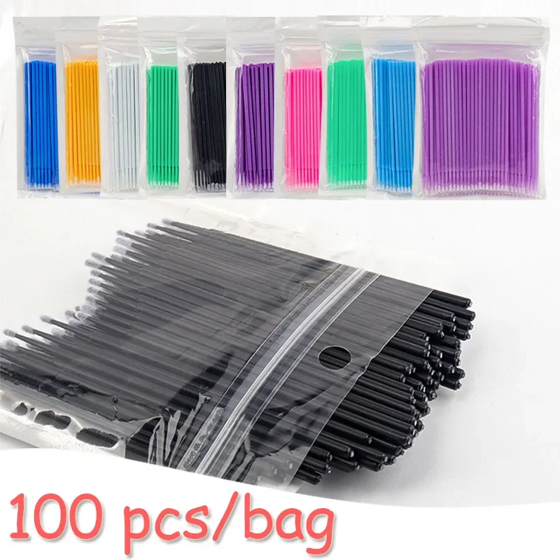 100Pcs Disposable Micro Brush Grafting Eyelash Cleaning Applicators Individual Lash Removing Swab Mascara Removing Makeup Tools
100Pcs Disposable Micro Brush Grafting Eyelash Cleaning Applicators Individual Lash Removing Swab Mascara Removing Makeup Tools