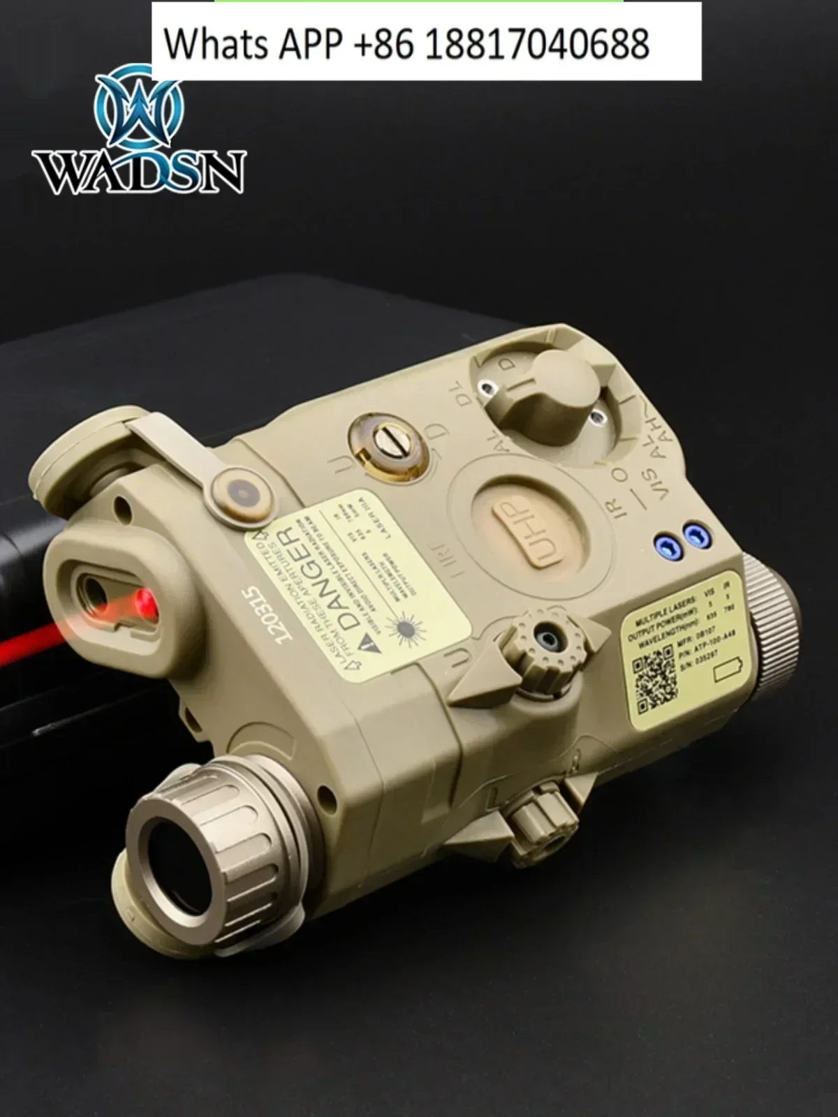 Overseas version of peq-15 indicator red and greenilluminated UHP case
Overseas version of peq-15 indicator red and greenilluminated UHP case