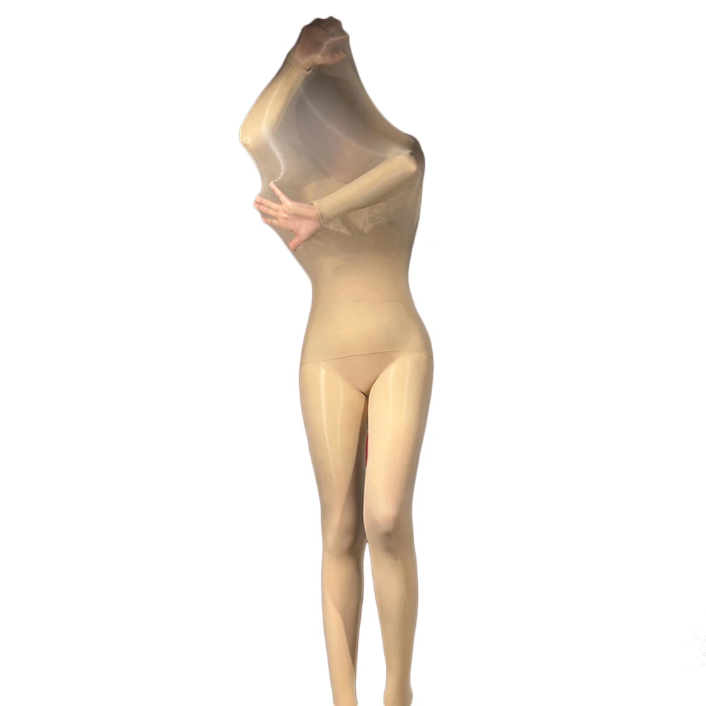 Women Unisex Sexy Oil Shiny Bodysuit Sheer See Through Body Pantyhose Tights Cocoons Body Stocking Elastic Yoag Leotard Bodycon
Women Unisex Sexy Oil Shiny Bodysuit Sheer See Through Body Pantyhose Tights Cocoons Body Stocking Elastic Yoag Leotard Bodycon