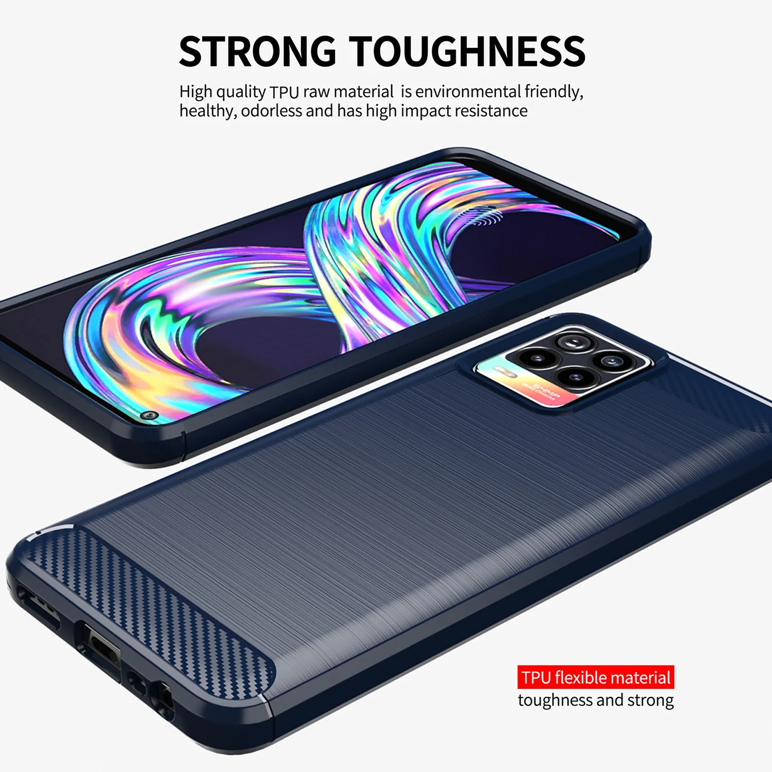 Case For Realme C21 Realme 8 Pro Realme 7 Pro 6 Pro Carbon Fiber Soft TPU Phone Case For Realme C20 C20A C17 Shockproof Cover
Case For Realme C21 Realme 8 Pro Realme 7 Pro 6 Pro Carbon Fiber Soft TPU Phone Case For Realme C20 C20A C17 Shockproof Cover