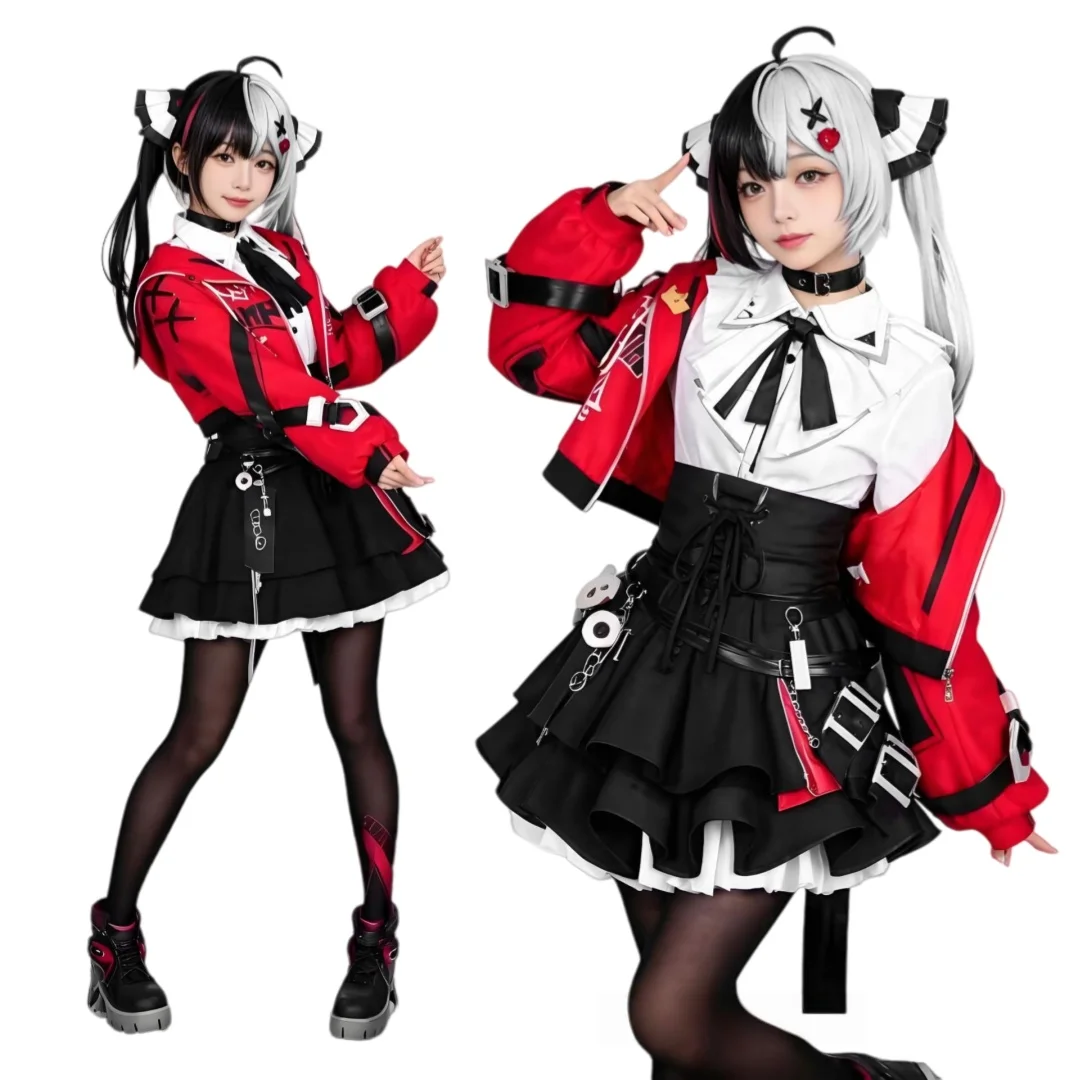 Lacrimosa Cosplay Game Neverness to Everness NTE Costume Wig Full Set Women Halloween Carnival Party Outfit
Lacrimosa Cosplay Game Neverness to Everness NTE Costume Wig Full Set Women Halloween Carnival Party Outfit