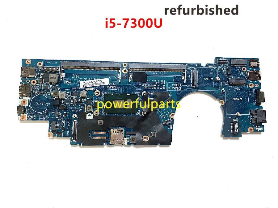 For dell Latitude 5290 Laptop Motherboard i5-7300 Cpu 007VNF CN-007VNF DDM60 LA-F391P Working Ok 
For dell Latitude 5290 Laptop Motherboard i5-7300 Cpu 007VNF CN-007VNF DDM60 LA-F391P Working Ok