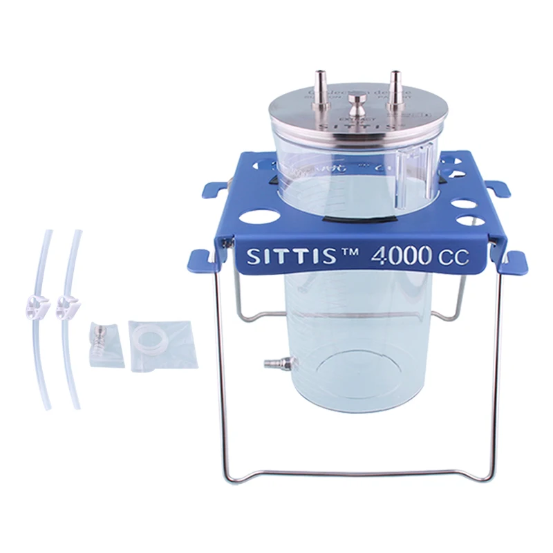 4000cc Reusable Fat Grafting Canister Body Sculpture Fat Graft Canister With Stand
4000cc Reusable Fat Grafting Canister Body Sculpture Fat Graft Canister With Stand