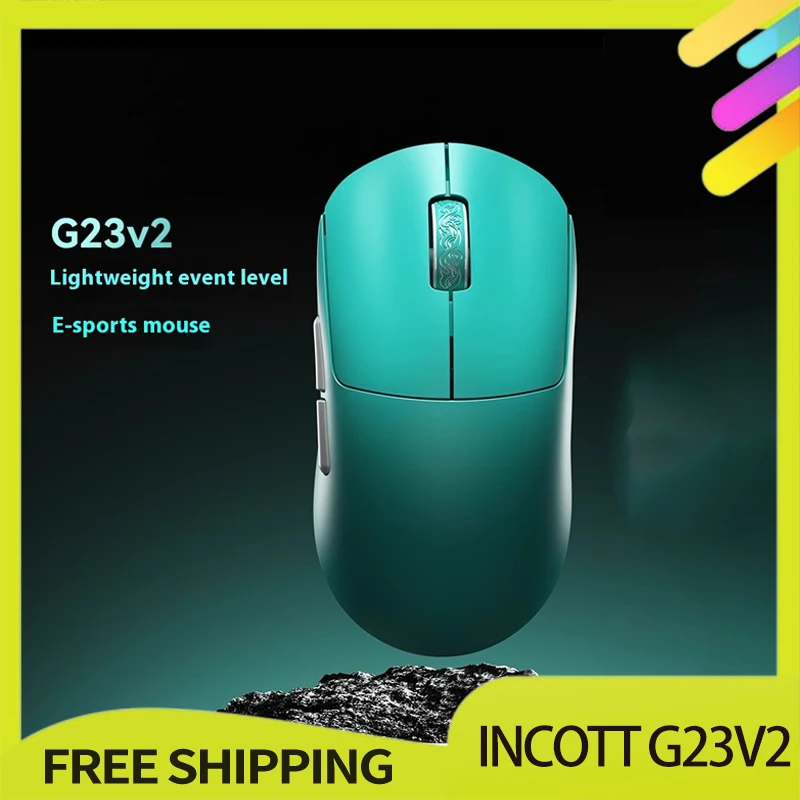 Беспроводная мышь Incott G23V2, трехрежимная 8K PAW3395, 2,4G, игровая мышь, легкая прокладка 47 г, эргономичный аксессуар для ПК, геймера, мышь в подарок
Беспроводная мышь Incott G23V2, трехрежимная 8K PAW3395, 2,4G, игровая мышь, легкая прокладка 47 г, эргономичный аксессуар для ПК, геймера, мышь в подарок