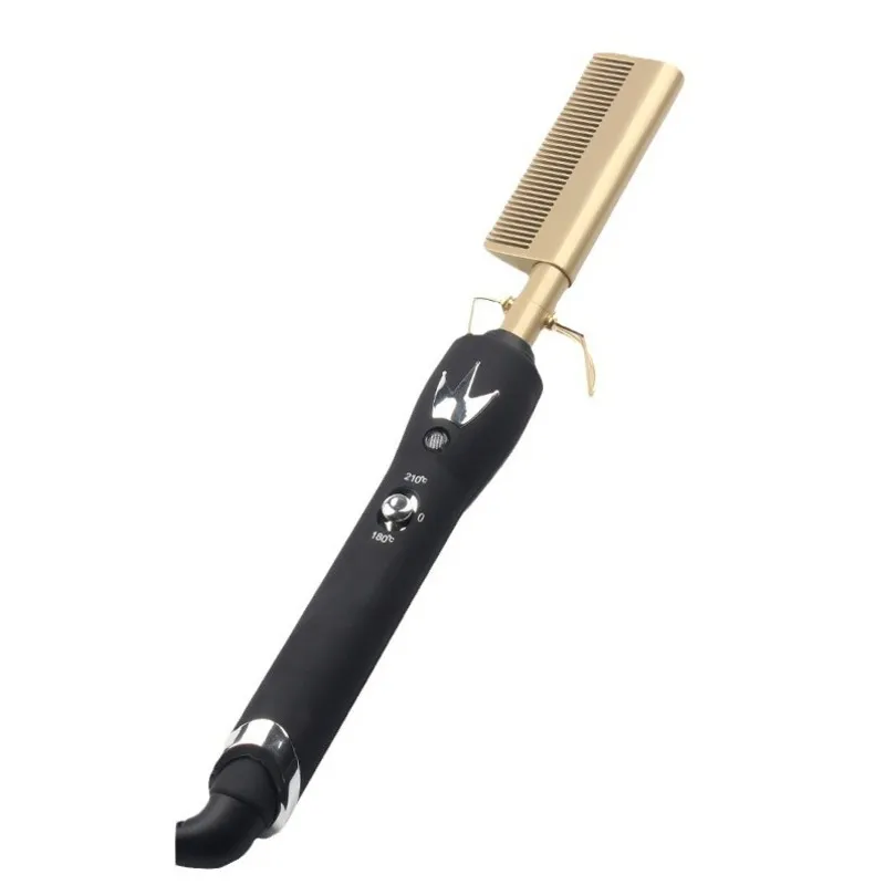 【SUPERDEALS】Hair Styling Tool 38W Electric Hair Straightener Comb Dual Voltage 110-220V Wet& Dry Use EU Plug
【SUPERDEALS】Hair Styling Tool 38W Electric Hair Straightener Comb Dual Voltage 110-220V Wet& Dry Use EU Plug