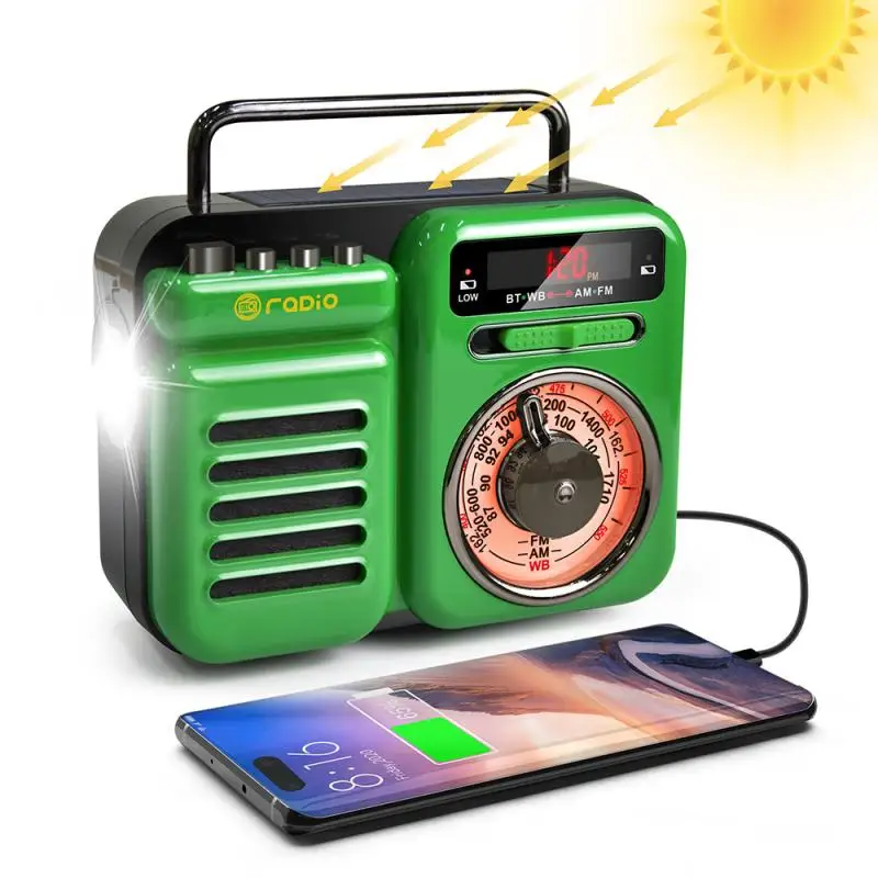 Портативный ретро-радиоприемник AM/FM/WB, беспроводной HIFI-динамик, стереогарнитура, USB, AUX, TF-карта, MP3, мультимедийный классический приемник
Портативный ретро-радиоприемник AM/FM/WB, беспроводной HIFI-динамик, стереогарнитура, USB, AUX, TF-карта, MP3, мультимедийный классический приемник