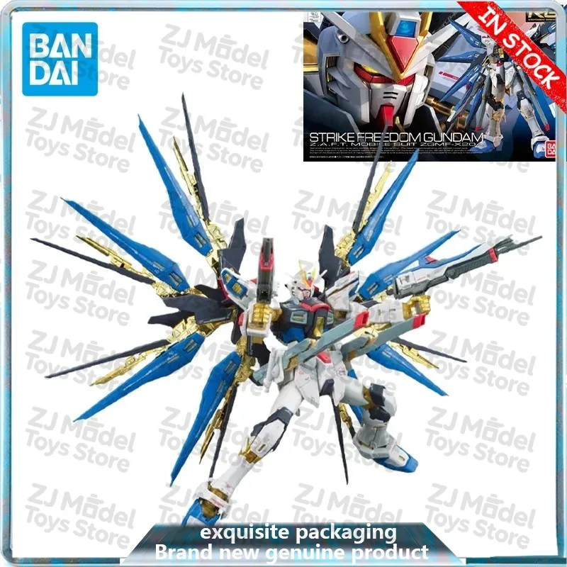 Bandai Gundam STRIKE FREEDOM GUNDAM RG 1/144 Real Grade Model Kit Anime Action Figure Collectible Toy Gift for Fans Kids
Bandai Gundam STRIKE FREEDOM GUNDAM RG 1/144 Real Grade Model Kit Anime Action Figure Collectible Toy Gift for Fans Kids