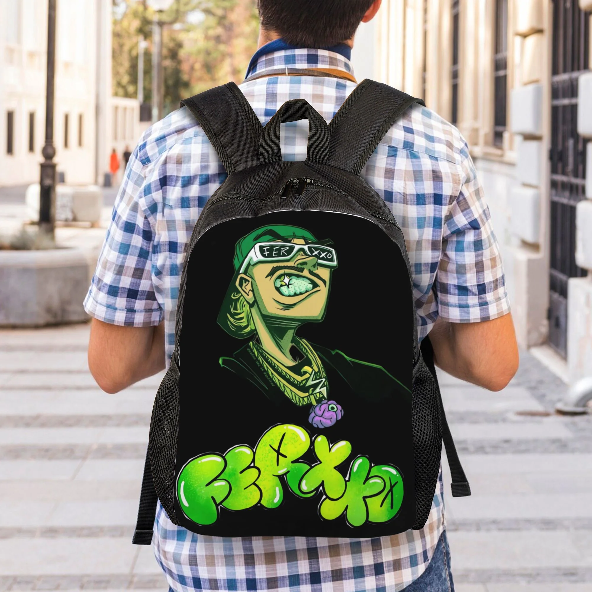 The Ferxxo Feid backpack features a minimalist design and a single compartment design, making it ideal for people
The Ferxxo Feid backpack features a minimalist design and a single compartment design, making it ideal for people