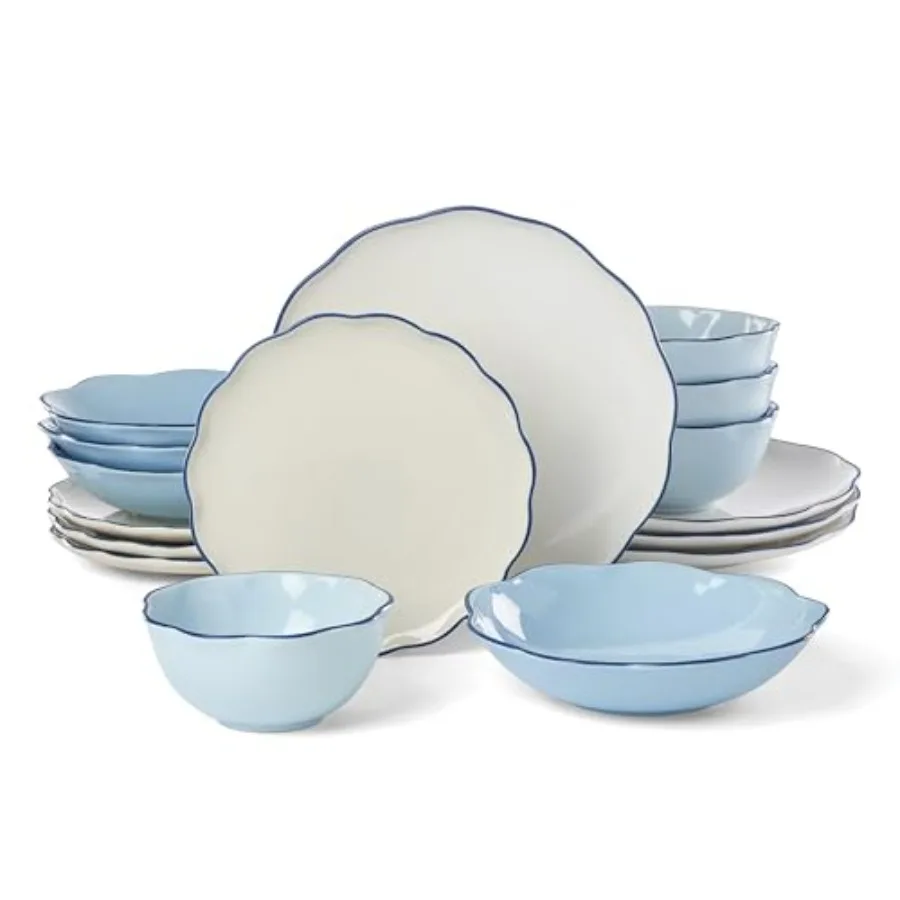 Garden Party 16-Piece Dinnerware Set Blue Ceramic Tableware for Outdoor Dining Durable and Stylish with Vibrant Blue Design
Garden Party 16-Piece Dinnerware Set Blue Ceramic Tableware for Outdoor Dining Durable and Stylish with Vibrant Blue Design
